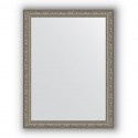 Зеркало в багетной раме Evoform Definite BY 3168 64 x 84 см, виньетка состаренное серебро