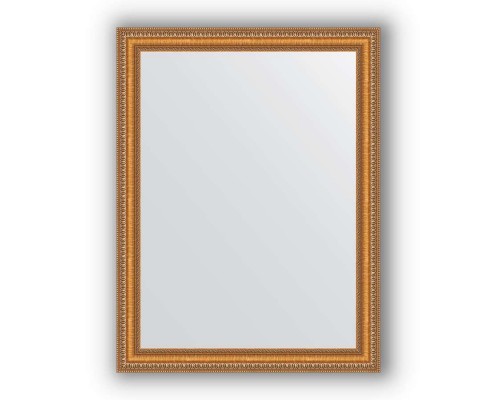 Зеркало в багетной раме Evoform Definite BY 3170 65 x 85 см, золотые бусы на бронзе