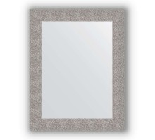 Зеркало в багетной раме Evoform Definite BY 3183 70 x 90 см, чеканка серебряная