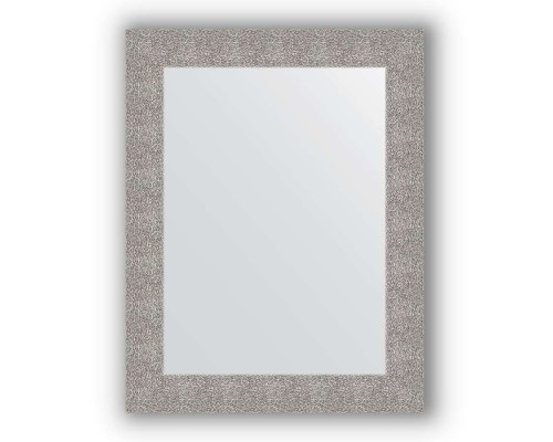 Зеркало в багетной раме Evoform Definite BY 3183 70 x 90 см, чеканка серебряная