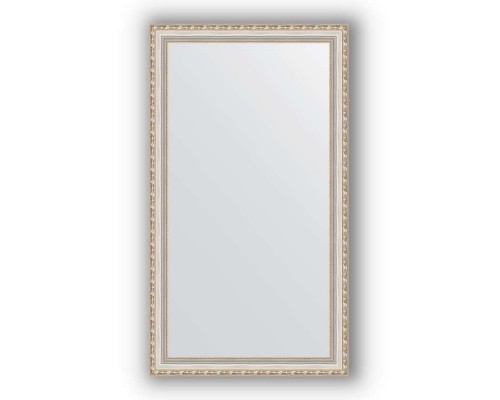 Зеркало в багетной раме Evoform Definite BY 3206 65 x 115 см, версаль серебро