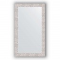Зеркало в багетной раме Evoform Definite BY 3211 66 x 116 см, соты алюминий