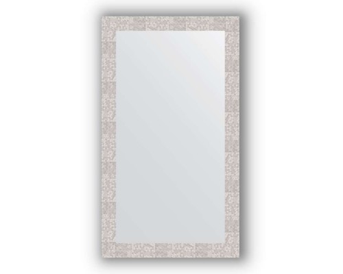 Зеркало в багетной раме Evoform Definite BY 3211 66 x 116 см, соты алюминий