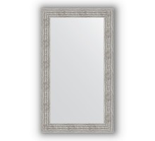 Зеркало в багетной раме Evoform Definite BY 3217 70 x 120 см, волна хром