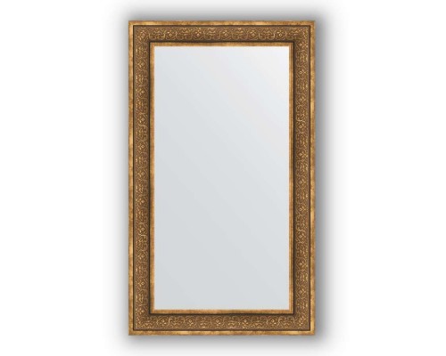 Зеркало в багетной раме Evoform Definite BY 3223 73 x 123 см, вензель бронзовый