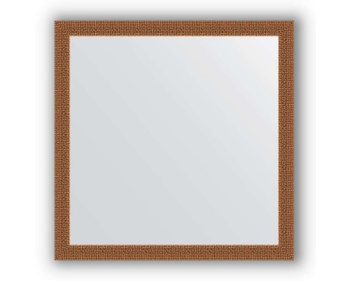 Зеркало в багетной раме Evoform Definite BY 3227 71 x 71 см, мозаика медь