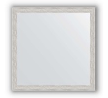 Зеркало в багетной раме Evoform Definite BY 3229 71 x 71 см, серебряный дождь