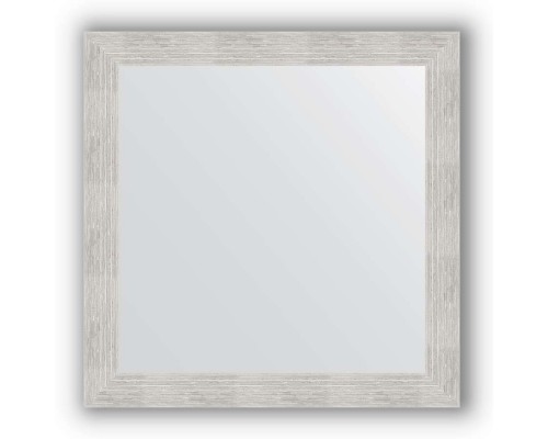 Зеркало в багетной раме Evoform Definite BY 3240 76 x 76 см, серебряный дождь