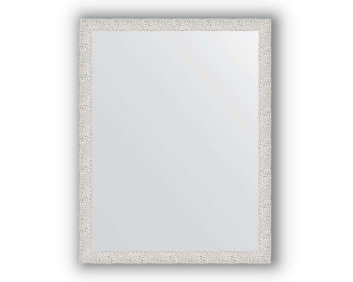 Зеркало в багетной раме Evoform Definite BY 3258 71 x 91 см, чеканка белая