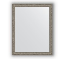 Зеркало в багетной раме Evoform Definite BY 3264 74 x 94 см, виньетка состаренное серебро
