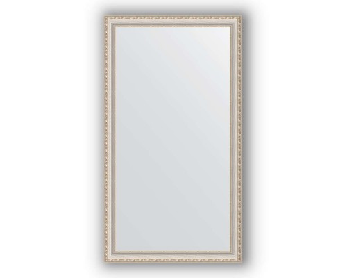Зеркало в багетной раме Evoform Definite BY 3302 75 x 135 см, версаль серебро