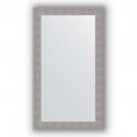Зеркало в багетной раме Evoform Definite BY 3311 80 x 140 см, чеканка серебряная