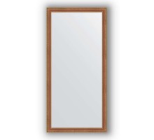 Зеркало в багетной раме Evoform Definite BY 3331 75 x 155 см, бронзовые бусы на дереве