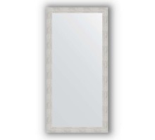 Зеркало в багетной раме Evoform Definite BY 3336 76 x 156 см, серебряный дождь