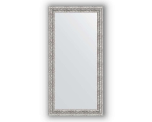 Зеркало в багетной раме Evoform Definite BY 3345 80 x 160 см, волна хром
