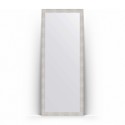 Зеркало в багетной раме Evoform Definite Floor BY 6002 78 x 197 см, серебряный дождь