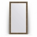 Зеркало в багетной раме Evoform Definite Floor BY 6036 114 x 204 см, вензель серебряный