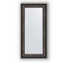 Зеркало в багетной раме Evoform Exclusive BY 1145 55 x 115 см, черный ардеко
