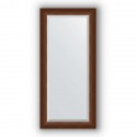 Зеркало в багетной раме Evoform Exclusive BY 1147 52 x 112 см, орех