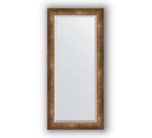 Зеркало в багетной раме Evoform Exclusive BY 1148 52 x 112 см, состаренная бронза