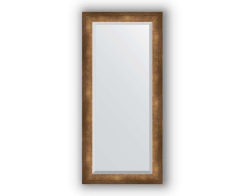 Зеркало в багетной раме Evoform Exclusive BY 1148 52 x 112 см, состаренная бронза