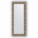Зеркало в багетной раме Evoform Exclusive BY 1166 58 x 143 см, серебряный бамбук