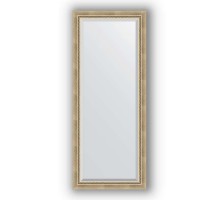 Зеркало в багетной раме Evoform Exclusive BY 1182 63 x 153 см, состаренное серебро с плетением