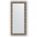 Зеркало в багетной раме Evoform Exclusive BY 1206 73 x 163 см, серебряный бамбук