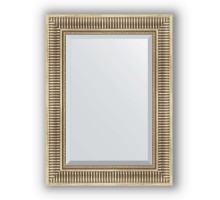Зеркало в багетной раме Evoform Exclusive BY 1228 57 x 77 см, серебряный акведук