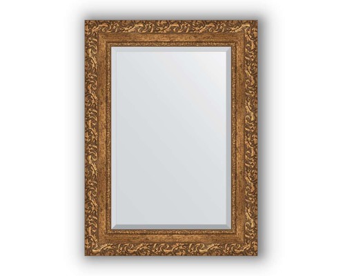Зеркало в багетной раме Evoform Exclusive BY 1230 55 x 75 см, виньетка бронзовая