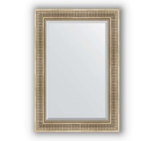 Зеркало в багетной раме Evoform Exclusive BY 1278 67 x 97 см, серебряный акведук