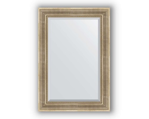 Зеркало в багетной раме Evoform Exclusive BY 1278 67 x 97 см, серебряный акведук