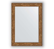 Зеркало в багетной раме Evoform Exclusive BY 1300 75 x 105 см, виньетка бронзовая