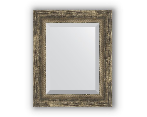 Зеркало в багетной раме Evoform Exclusive BY 3356 43 x 53 см, старое дерево с плетением