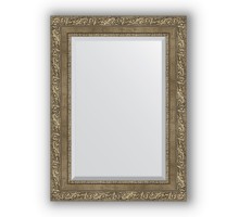 Зеркало в багетной раме Evoform Exclusive BY 3385 55 x 75 см, виньетка античная латунь