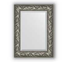 Зеркало в багетной раме Evoform Exclusive BY 3390 59 x 79 см, византия серебро