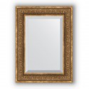 Зеркало в багетной раме Evoform Exclusive BY 3396 59 x 79 см, вензель бронзовый