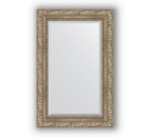 Зеркало в багетной раме Evoform Exclusive BY 3409 55 x 85 см, виньетка античное серебро