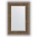 Зеркало в багетной раме Evoform Exclusive BY 3423 59 x 89 см, вензель серебряный