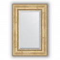 Зеркало в багетной раме Evoform Exclusive BY 3428 62 x 92 см, состаренное серебро с орнаментом