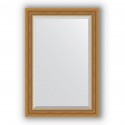Зеркало в багетной раме Evoform Exclusive BY 3431 63 x 93 см, состаренное золото с плетением