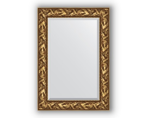 Зеркало в багетной раме Evoform Exclusive BY 3441 69 x 99 см, византия золото