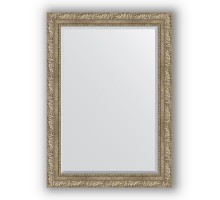 Зеркало в багетной раме Evoform Exclusive BY 3461 75 x 105 см, виньетка античное серебро