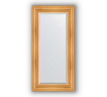 Зеркало в багетной раме Evoform Exclusive BY 3496 59 x 119 см, травленое золото