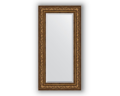 Зеркало в багетной раме Evoform Exclusive BY 3505 60 x 120 см, виньетка состаренная бронза