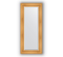 Зеркало в багетной раме Evoform Exclusive BY 3522 59 x 139 см, травленое золото
