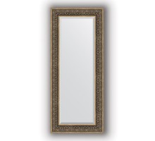 Зеркало в багетной раме Evoform Exclusive BY 3527 59 x 139 см, вензель серебряный