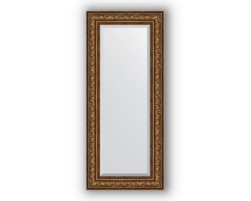 Зеркало в багетной раме Evoform Exclusive BY 3531 62 x 142 см, виньетка состаренная бронза