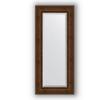 Зеркало в багетной раме Evoform Exclusive BY 3533 62 x 142 см, состаренная бронза с орнаментом