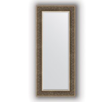 Зеркало в багетной раме Evoform Exclusive BY 3553 64 x 149 см, вензель серебряный